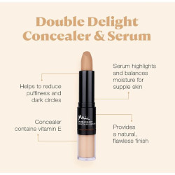 Double Delight Concealer & Serum 01